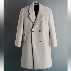 Zara men’s double breasted coat